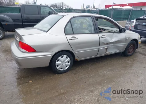 2003 Mitsubishi Lancer Es z USA, uszkodzony, nr VIN JA3AJ26E93U080071